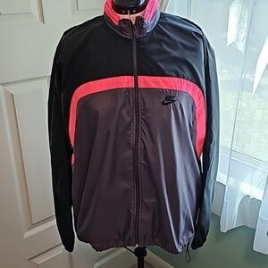 Mens Nike Windbreaker Track Jacket 1990s Size XL